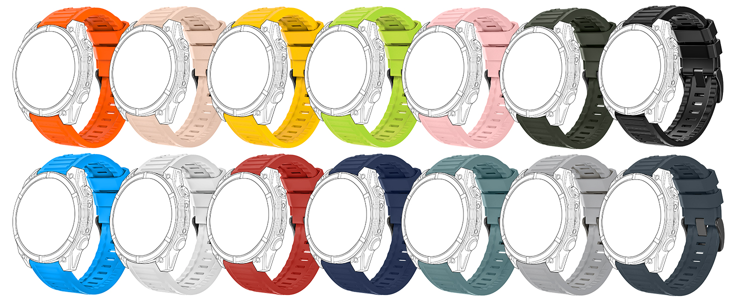 Band Compatible with Garmin Fenix 8 Pro tactix 8 47mm/E/7/6/pro/5/Plus