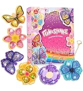 Fun Shake Glitter Crafts Kit for Kids, DIY Arts and Crafts Art Supplies Class Mess-Free Activity ...
