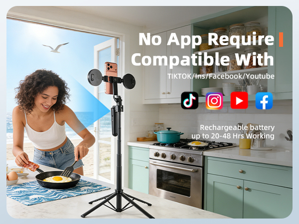 Tracking Tripod for iPhone and Android