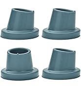4 Pieces Slanted Shower Chair Replacement Feet Non Slip Waterproof Adults Bath Seats Suction Cup ...