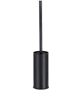 Stainless Steel 304 Rubber Painted Black Toilet Brush Cleaning Tool Holder with Toilet Brush