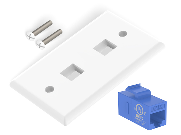 cat6 wall plate