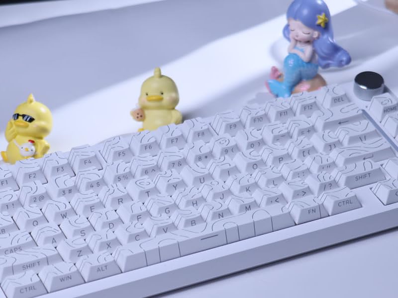 PBT Keycaps Wireless Keyboard