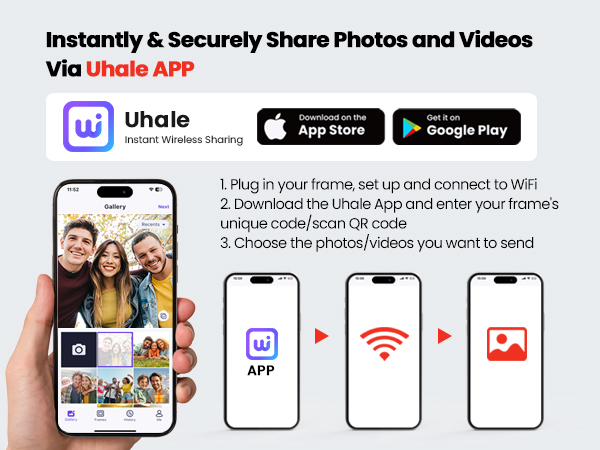 Share via Uhale APP