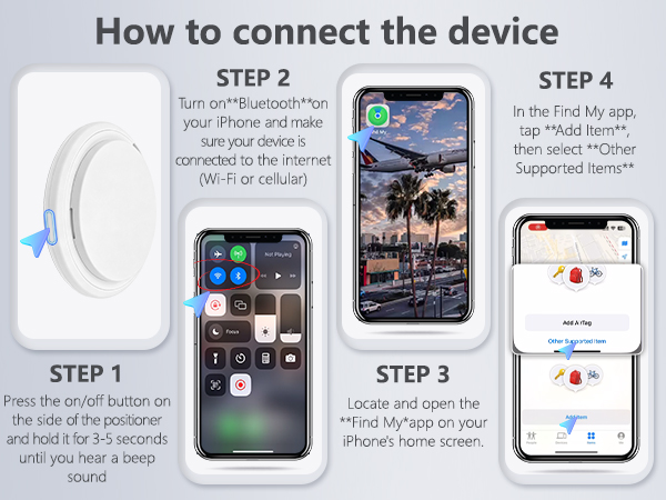 Air Tracker Tags Apple Find My Air Bluetooth Smart Finder Tracking Device luggage key gps smart