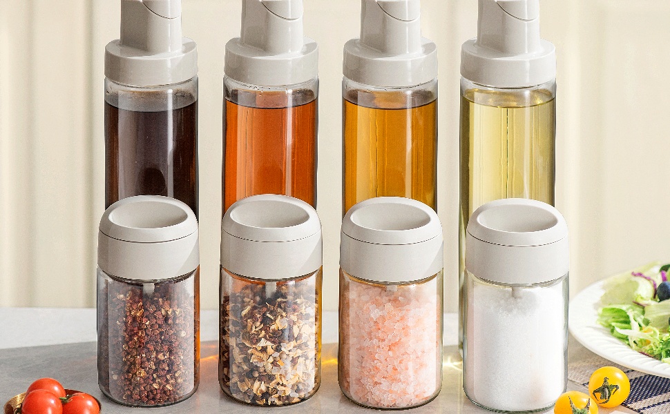 Sugar and salt container set