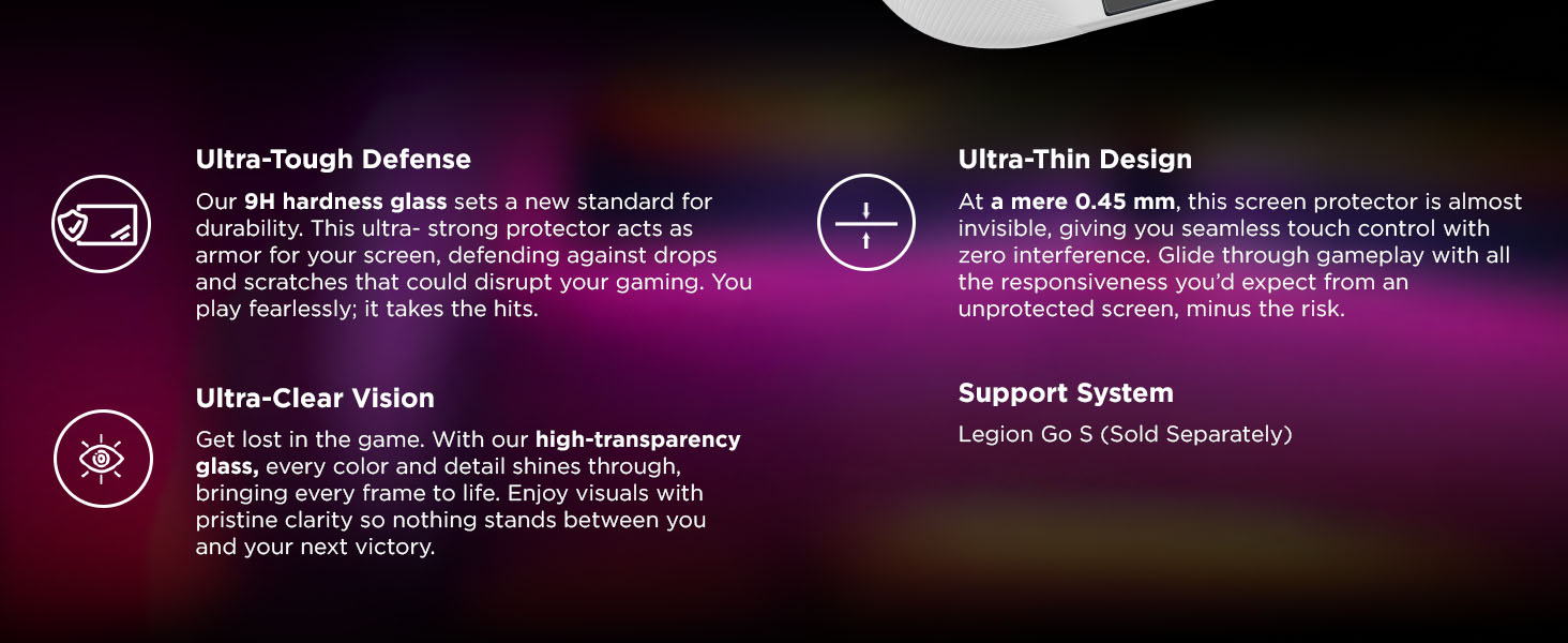 Legion Go S Screen Protector