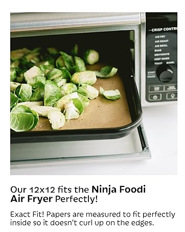 12x12 fits the Ninja Foodi Air Fryer