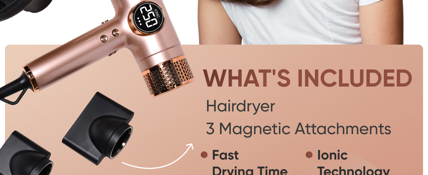 Best hair dryer for women with attachments