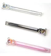 YEEMO Cute Pens for Women – 3 Pack Nice Fine Tip Pens from the Fantasy Crystal Bear Collection, w...
