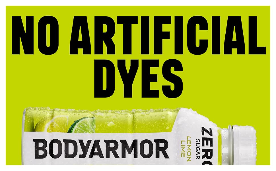 body armor, sports drink, zero sugar