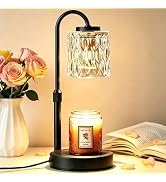 CASTLELIFE Dimmable Candle Warmer Lamp with Timer, Height Adjustable Candle Warmer for Jar Candle...