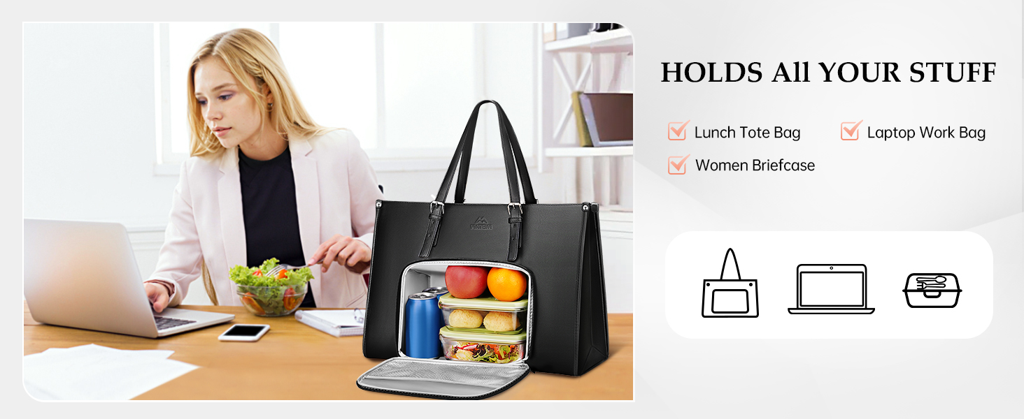 lunch tote bag for women