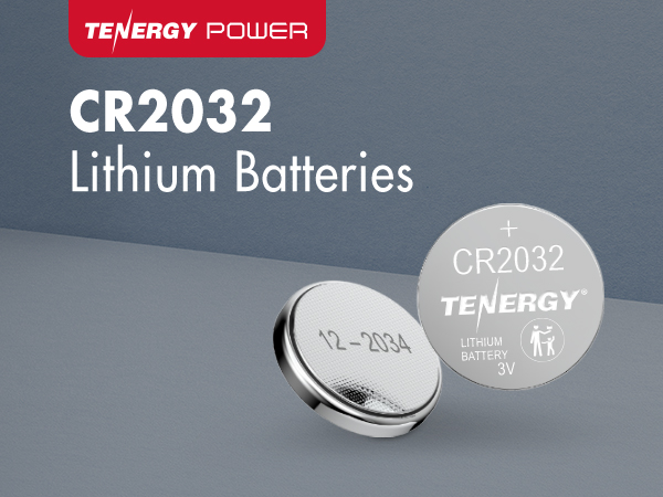 Tenergy CR2032 lithium button cell batteries