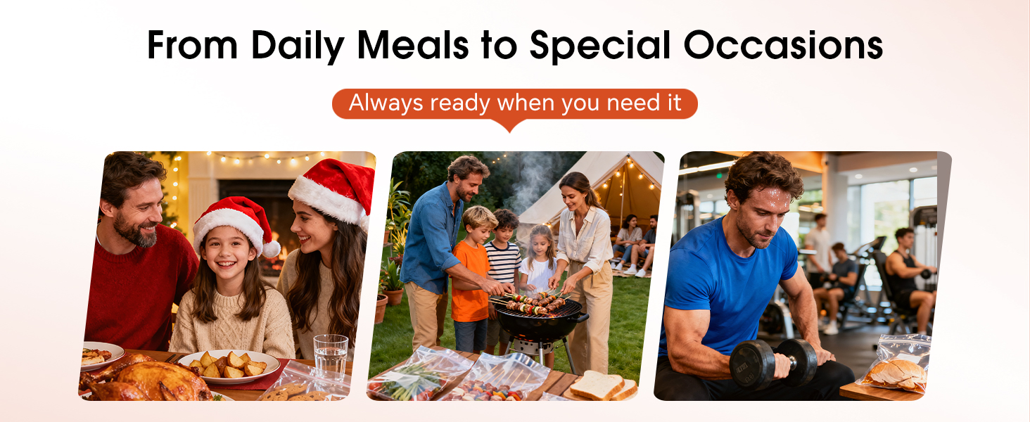 An ideal choice for both meal prep and long-term storage.