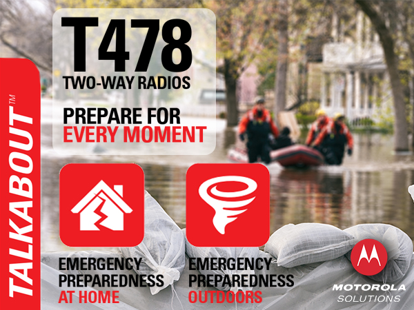 Motorola Talkabout Emergency T478 Radio