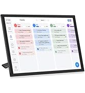 Pomya 10.1in Smart Digital Calendar, Touchscreen Electronic Calendar with Chore Chart Meal Plans ...