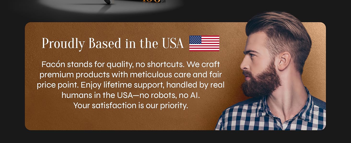 Facón Straight Razors for Men