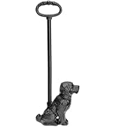 Long Handle Door Stoppers, Cast Iron Heavy Door Stop, Decorative Door Holder to Keep Door Open, P...