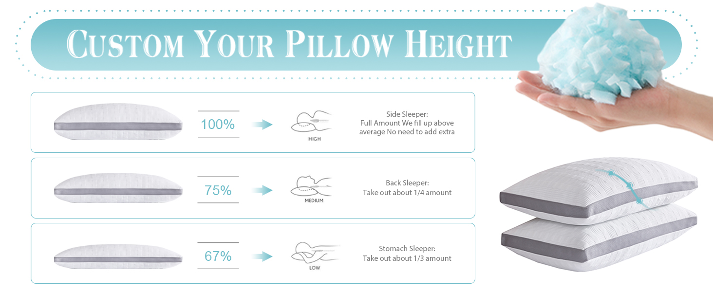 standard pillows set of 2