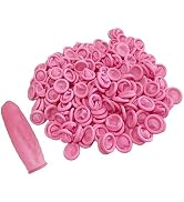 200 Pcs Disposable Finger Cots Medium Finger Protectors, Finger Gloves Finger Covers Protection f...