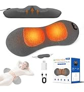 3 in 1 Electric Lumbar Massager Support Pillow - Lower Back Massager with Heat,Vibration & Airbag...