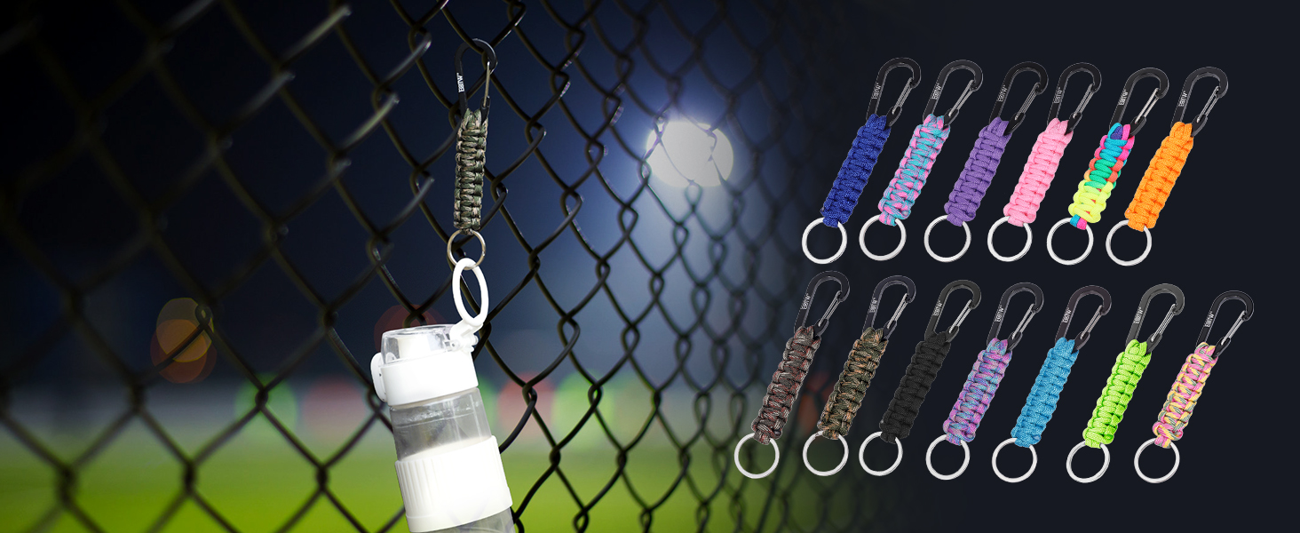 paracord keychain