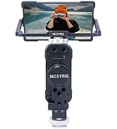 NICEYRIG Plus Smartphone Selfie Mirror Kit with Aluminum Tripod Mount Holder for iPhone 14/13/12/...