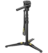 Fanttik DT10 Pro Laser Level Tripod, 2.2 Lbs Lightweight, 360° Flexible Pan Head, Quick Release P...