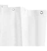 Kenney MB61161 Microban Protected Medium Weight 4.8 Gauge Waterproof PEVA Shower Curtain Liner wi...
