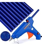 Wax Seal Kit with Wax Gun and 10pcs Navy Blue Sealing WaxSticks, to Make Wax Seals for Envelope W...
