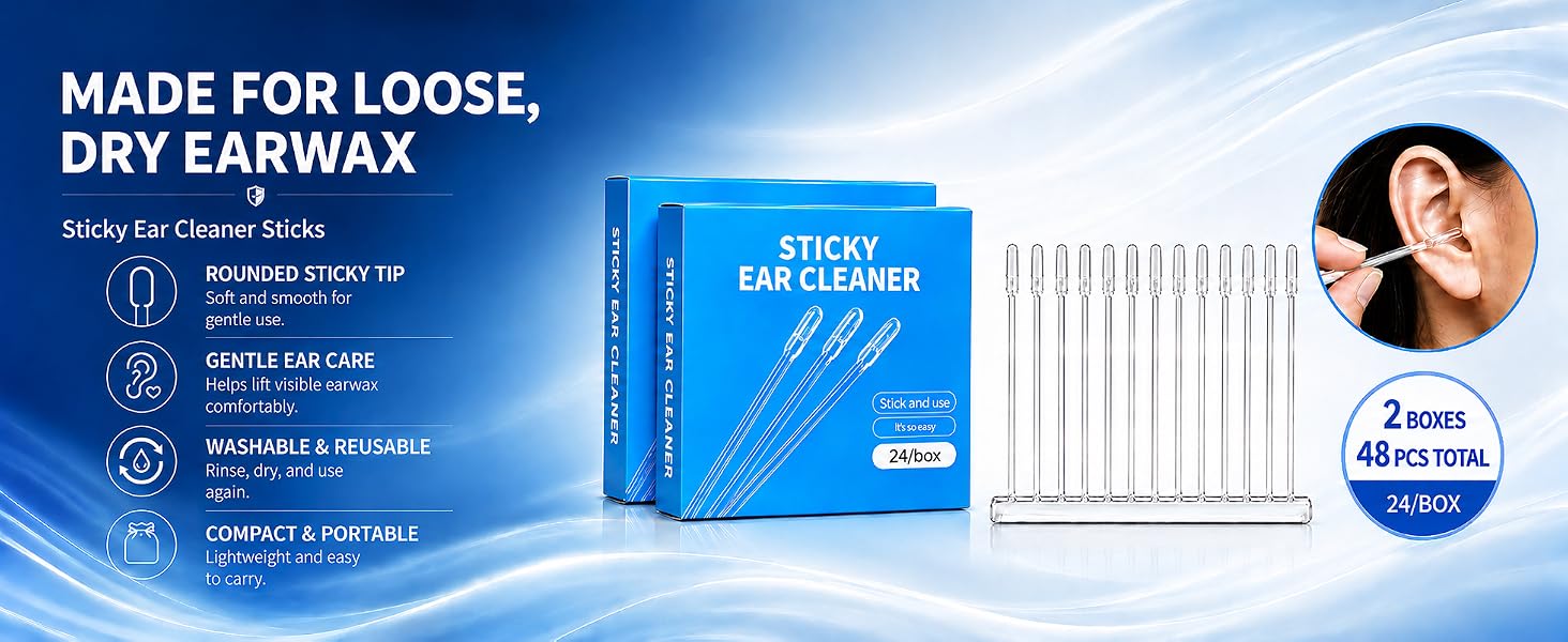 made for loose,dry earwax