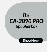 Cyber Acoustics USB & Bluetooth Speaker Bar (CA-2890PRO) USB Powered Speaker with Speakerphone fo...