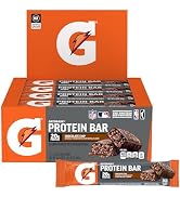 Gatorade Whey Protein Recover Bars, Chocolate Chip, 2.8 ounce(Pack of 12)