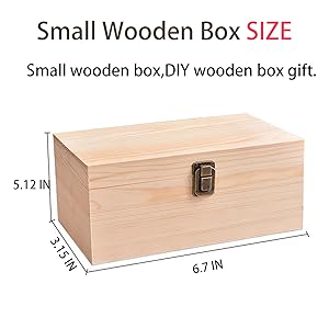 small wooden