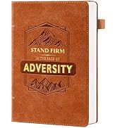 CAGIE Lined Journal for Writing, Christian Journals Notebook for Men 100 gsm 256 Pages, A5 Leathe...