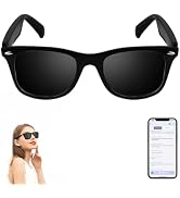 AI Smart Glasses for Men Women, Real-Time Translation Glasses with ChatGPT, Wireless Bluetooth 5....