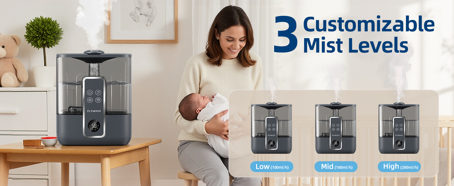top fill humidifier