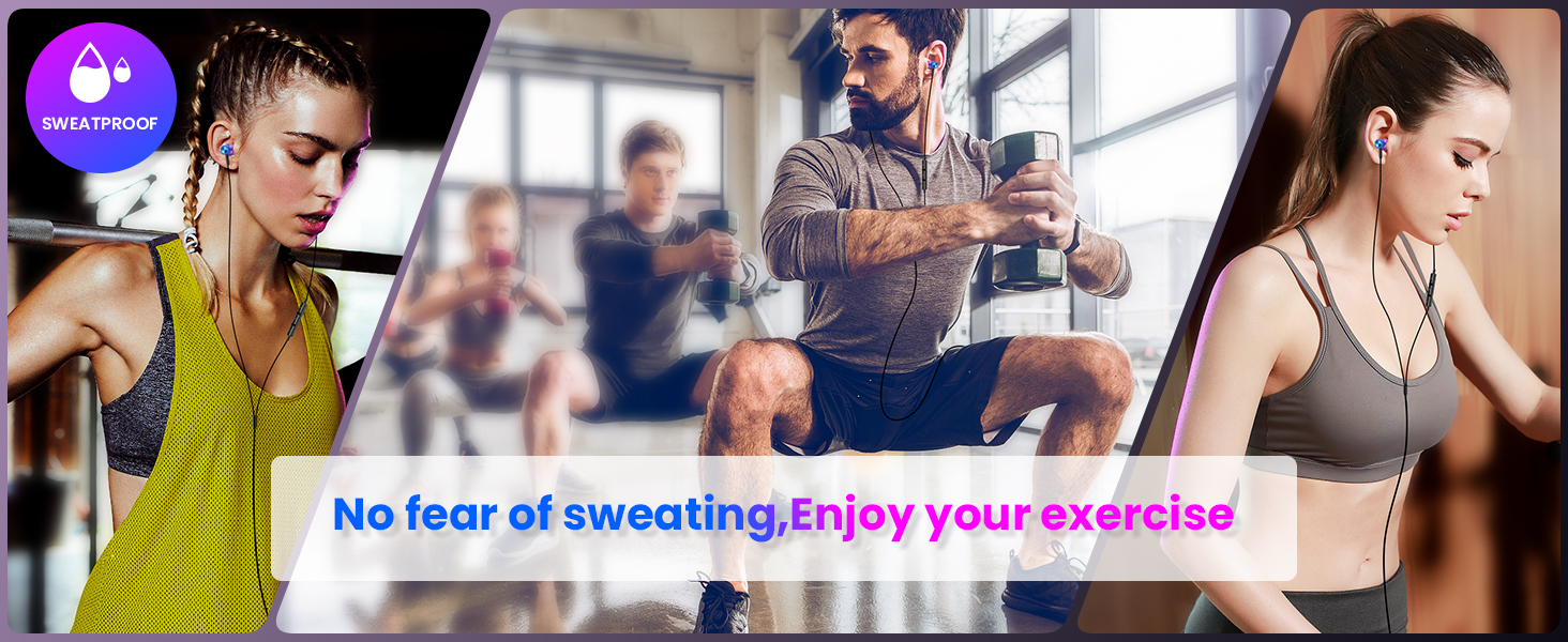sweatproof headphone