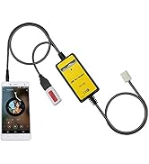Yomikoo Car Audio Input Adapter, USB AUX CD Changer for Toyota Corolla 2005-2011, Camry 2006-2011...