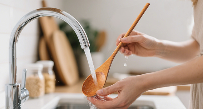 wooden spoons