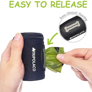 dog poop bag holder