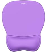 TECKNET Gel Mouse Pad with Wrist Rest, Ergonomic Office Mousepad with Wrist Support - Non-Slip & ...