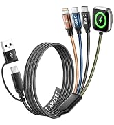 Cruise Essentials 2026, 4 in 2 Multi Charging Cable for Apple Watch Charger | Camping/Travel/Vaca...