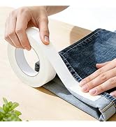 Hoacm Hemming Tape for Pants, 3/4 Inch X 72FT Double Sided Tape for Clothes, Stitch Witchery No S...