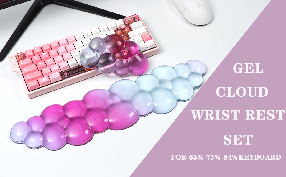 cloud keyboard wrist rest