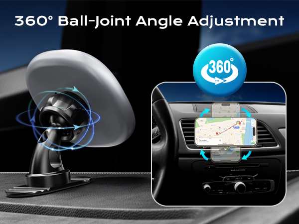 Magnetic Wireless Car Charger