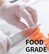 Basic Clear Vinyl Exam gloves food grade safe