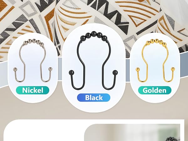 shower curtain rings