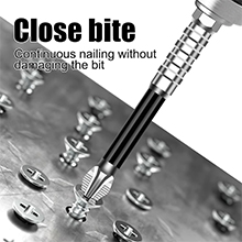 Features a robust magnetic design that securely holds screws in place